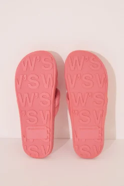 Zapatillas casa acolchadas Snoopy rosa