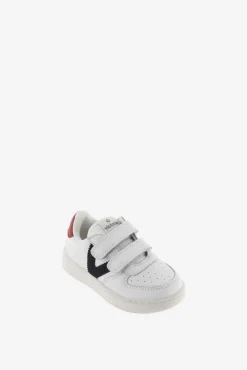 Zapatillas de efecto piel Victoria Tiempo con piezas en contraste y tiras adherentes