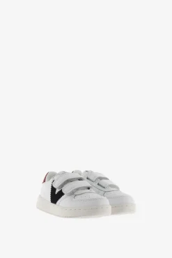 Zapatillas de efecto piel Victoria Tiempo con piezas en contraste y tiras adherentes