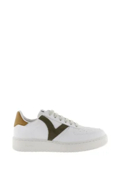Zapatillas Retro polipiel Contraste