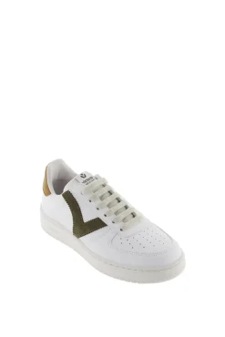 Zapatillas Retro polipiel Contraste