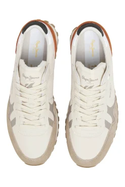 Zapatillas Running Con Detalles En Ante