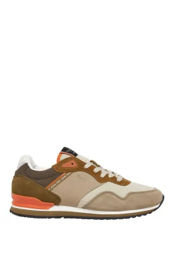 Zapatillas Running Con Detalles En Ante