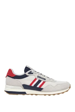 Zapatillas Running Con Detalles En Ante