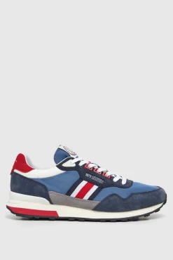 Zapatillas Running Con Detalles En Ante